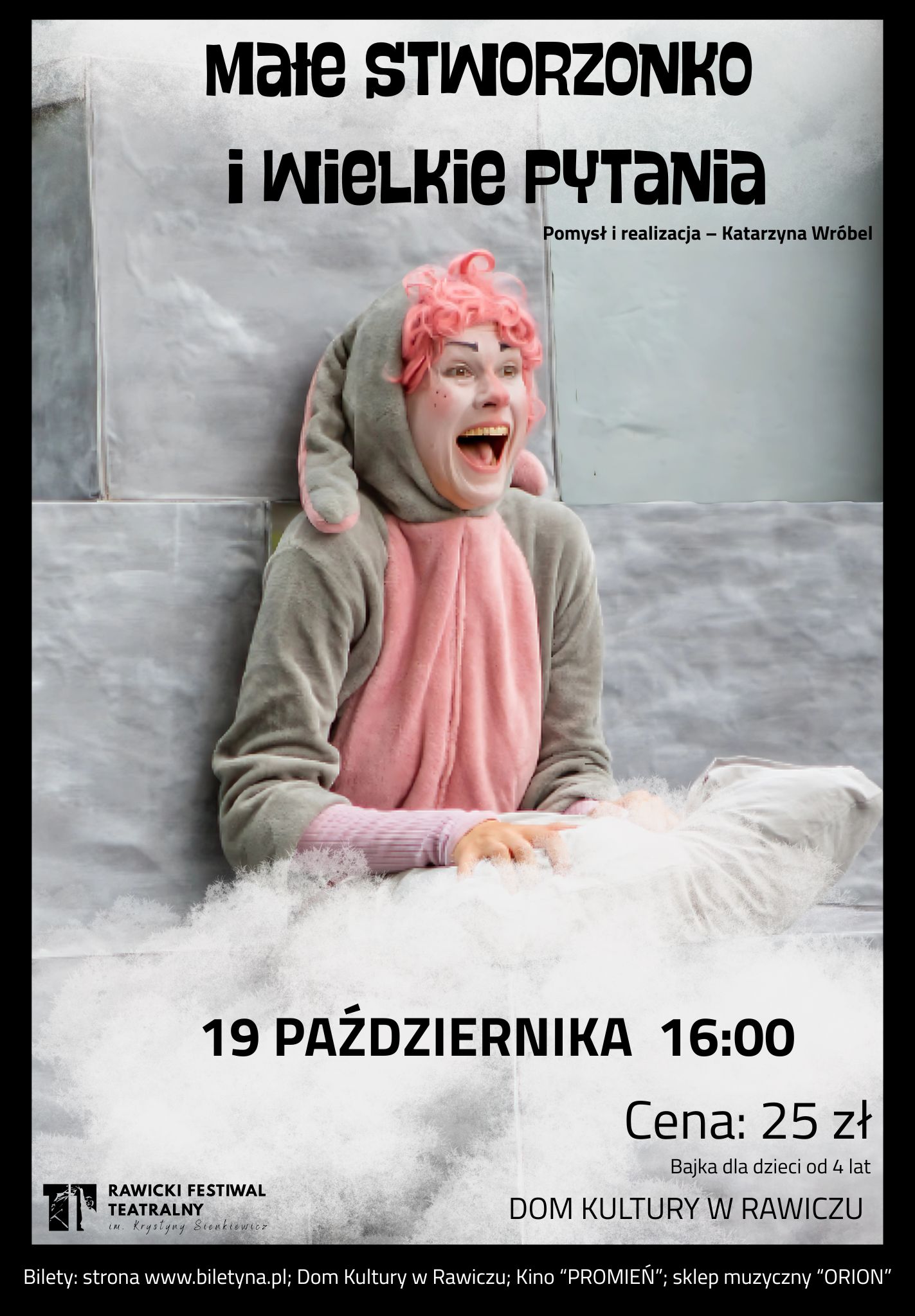 Bilety strona www.biletyna.pl Dom Kultury w Rawiczu Kino PROMIEŃ sklep muzyczny ORION